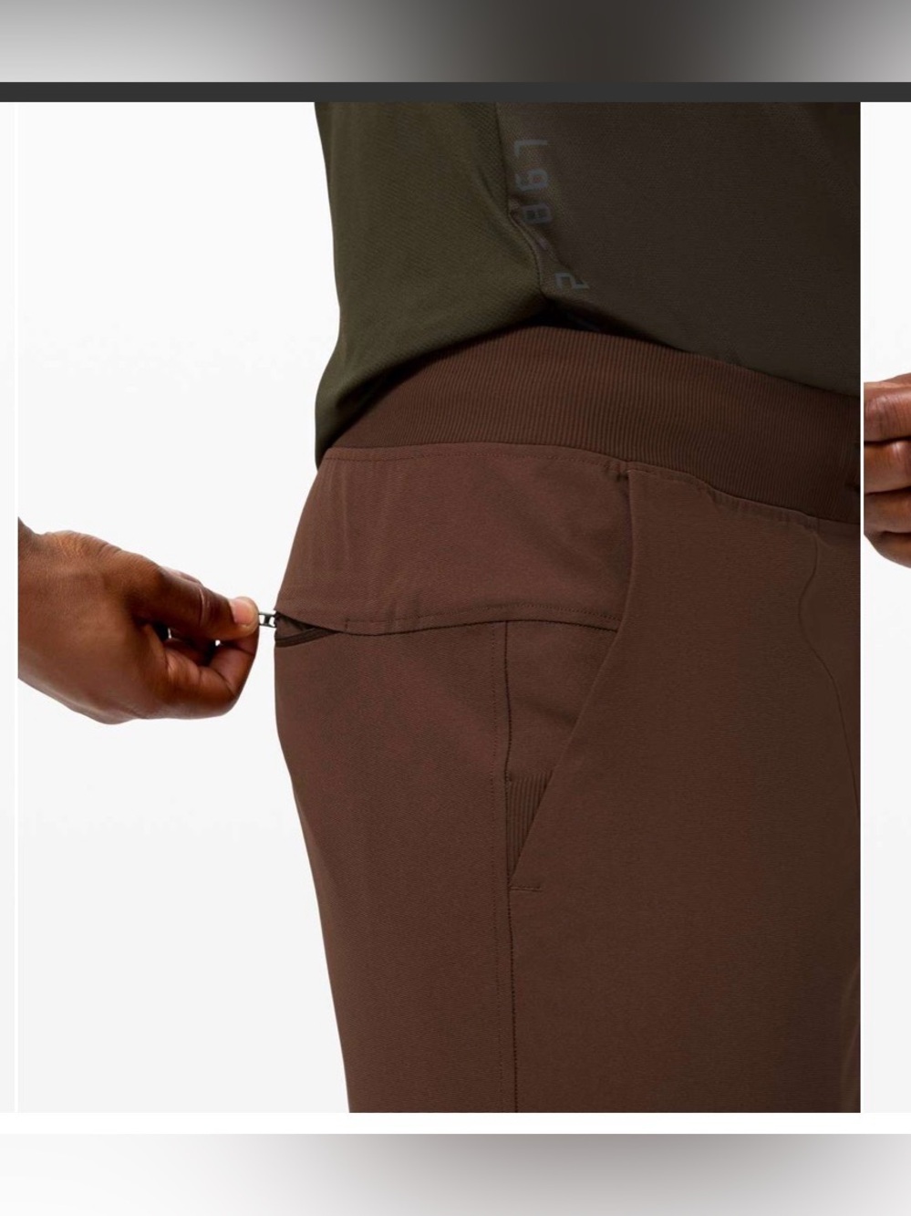 Lululemon ABC Jogger 30” Warpstreme Brown Earth , size XL - Picture 6 of 14